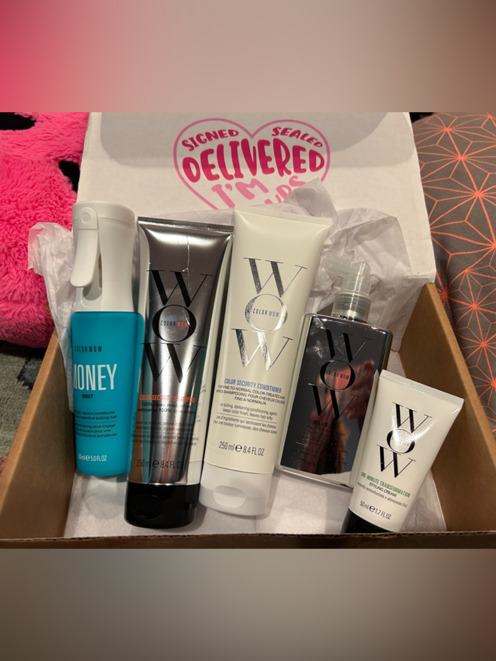 Color Wow 5 piece hair care bundle